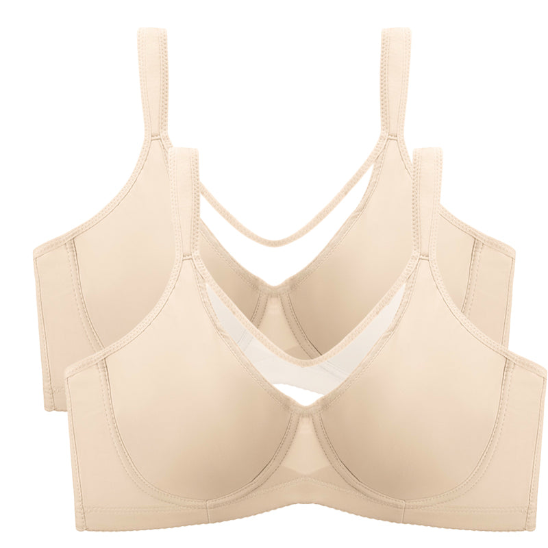 Damen eleganter transparenter Vollschalen-BH in großen Größen