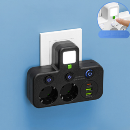 📢📢50 %  RABATT !! ⏰Intelligente Steckdosenleiste mit USB-Anschlüssen