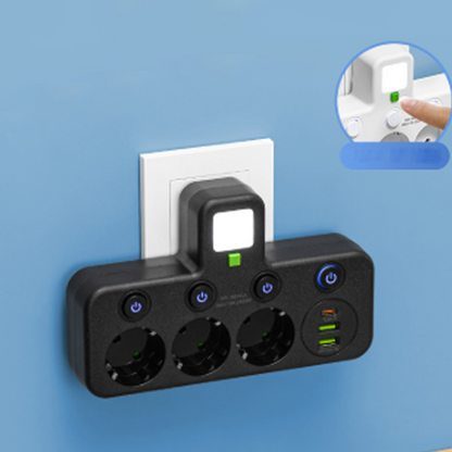 📢📢50 %  RABATT !! ⏰Intelligente Steckdosenleiste mit USB-Anschlüssen
