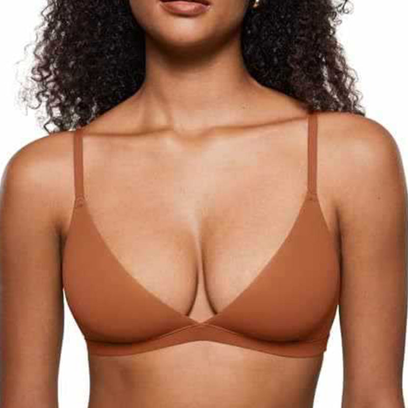 2-Piece Set recommend 💕 INLYRIC Damen Inbarely Plus Plunge-BH – Ungefütterter Bügel-BH mit sexy Demi-Balconette-Schnitt