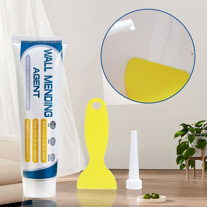 🎉 Neujahrsgeschenk – 50% RABATT!🛠️Gipskarton-Reparaturset (mit Spachtel): Effektiver Starkhaftkleber – Wasserdicht & Einfach Anzuwenden!