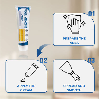 🎉 Neujahrsgeschenk – 50% RABATT!🛠️Gipskarton-Reparaturset (mit Spachtel): Effektiver Starkhaftkleber – Wasserdicht & Einfach Anzuwenden!