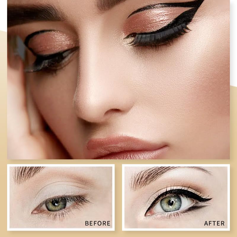 🔥🔥 1+1 GRATIS auf wasserfesten Eyeliner!  💫 Flüssiger Eyeliner – wasserfest & hält bis zu 24h | Schluss mit verwischten Linien!
