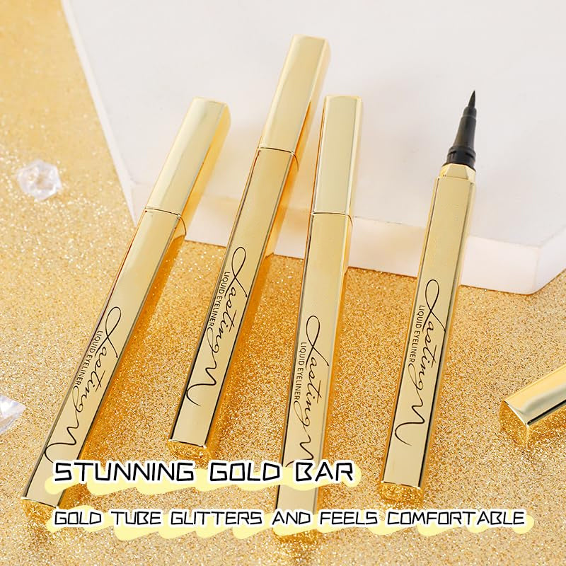 🔥🔥 1+1 GRATIS auf wasserfesten Eyeliner!  💫 Flüssiger Eyeliner – wasserfest & hält bis zu 24h | Schluss mit verwischten Linien!