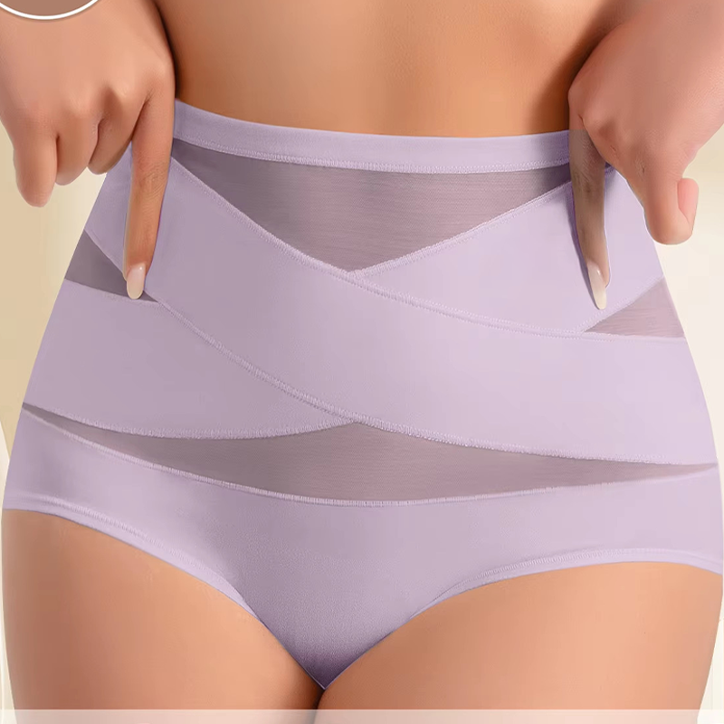 🌟Unsichtbare Formung, spürbare Freiheit🤱Damen Unterwäsche mit hoher Taille und Bauchkontrolle