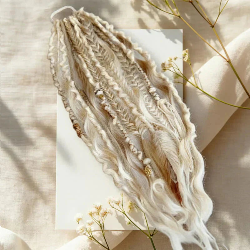 Deep Nu Locs Crochet Hair – geflochtene Zöpfe & lockere Wellen, Pferdeschwanz-Stil 💁🏽‍♀️✨