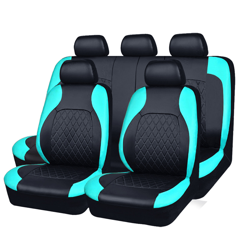 🔥HEISSER VERKAUF 502% RABATT🎁9-teiliges Autositzbezug-Set aus Leder mit universeller Passform