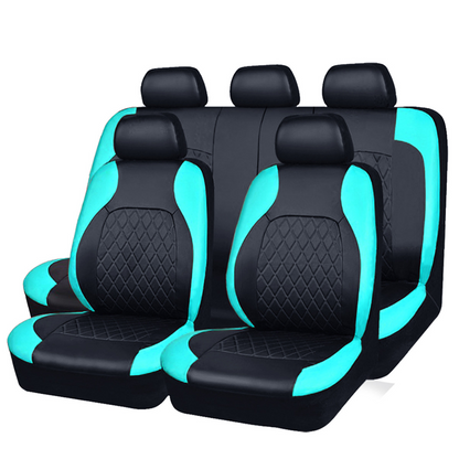 🔥HEISSER VERKAUF 502% RABATT🎁9-teiliges Autositzbezug-Set aus Leder mit universeller Passform