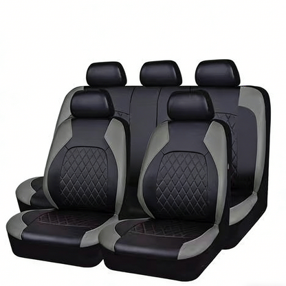 🔥HEISSER VERKAUF 502% RABATT🎁9-teiliges Autositzbezug-Set aus Leder mit universeller Passform