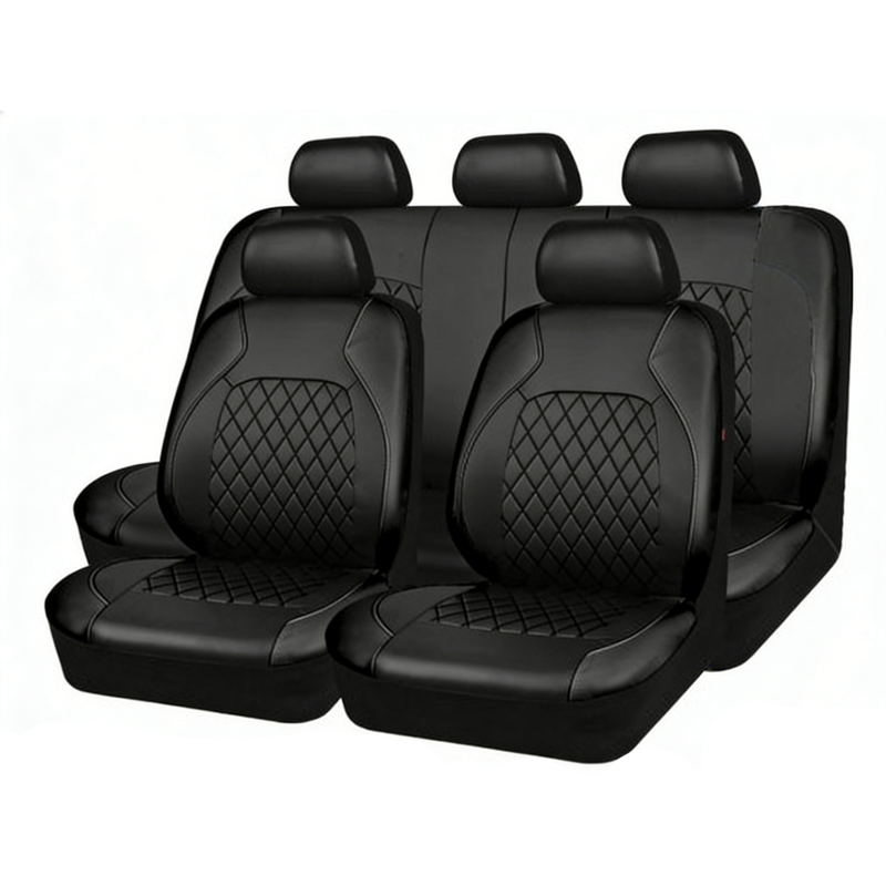 🔥HEISSER VERKAUF 502% RABATT🎁9-teiliges Autositzbezug-Set aus Leder mit universeller Passform