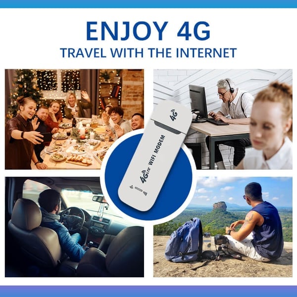 🎉 Neujahrsgeschenk – 50% RABATT!📶2026 4G LTE USB-Mobilfunkrouter – Schnelles Internet überall & mehrere Geräte!