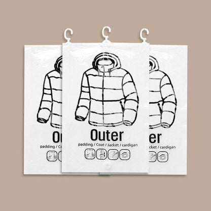 🧳 KAUFE 2, ERHALTE 1 GRATIS! 💨 Hängende Vakuum-Aufbewahrungsbeutel – Platzsparend, Wiederverwendbar & Keine Pumpe Nötig 👚