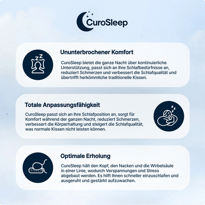 CuroSleep – Optimale Unterstützung für Seitenschläfer