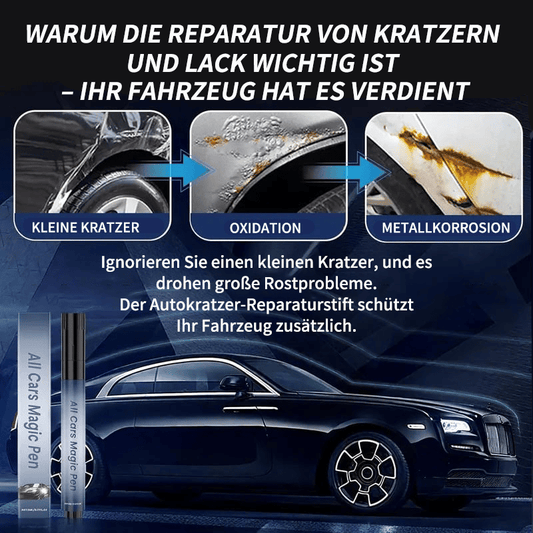 🚗Magischer Autokratzer-Entfernungsstift – Sofortige Lackreparatur und Glanz 🛠️