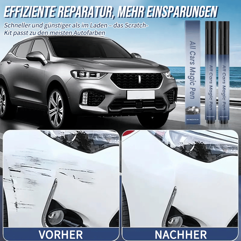 🚗Magischer Autokratzer-Entfernungsstift – Sofortige Lackreparatur und Glanz 🛠️