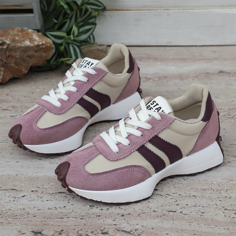 Damen-Freizeitschuhe, rutschfest, klobige Sneakers