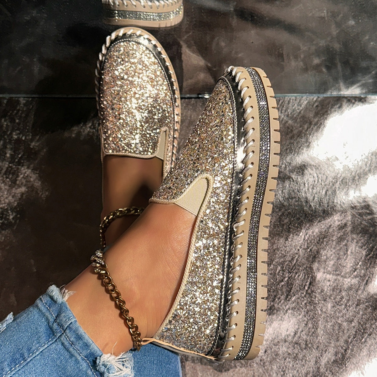 👟【Bequeme Freizeitslipper für Damen】 – Kein Bücken, kein Schnüren, einfach hineinschlüpfen und los geht’s! ✨💨