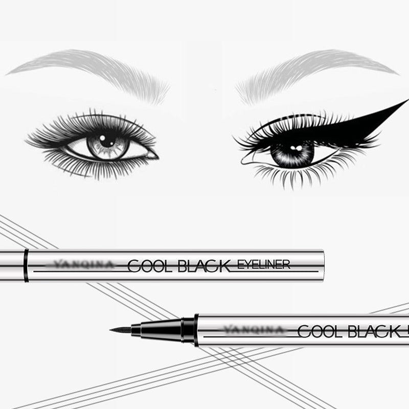 LETZTER TAG AKTION-KAUF 1 ERHALTE 1 GRATIS✨ Wasserfester und wischfester Eyeliner – Präzision und tiefes Schwarz für 24 Stunden! ✨