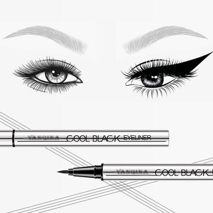 LETZTER TAG AKTION-KAUF 1 ERHALTE 1 GRATIS✨ Wasserfester und wischfester Eyeliner – Präzision und tiefes Schwarz für 24 Stunden! ✨