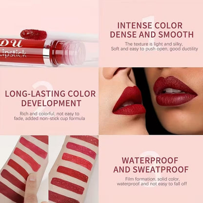 💄 LIMITIERTES ANGEBOT: 50% RABATT! 💋 18er-Set Mattierender Lipgloss – Langanhaltend, Wasserdicht & Vitamin-E-Pflege 🎁