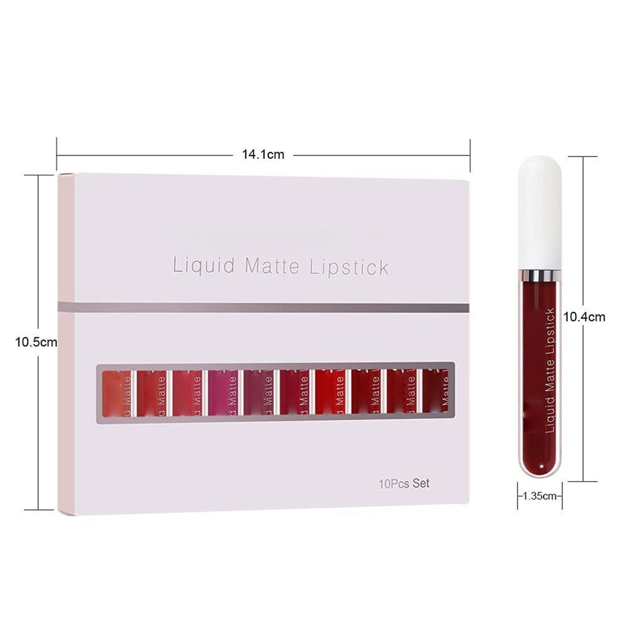 💄 LIMITIERTES ANGEBOT: 50% RABATT! 💋 18er-Set Mattierender Lipgloss – Langanhaltend, Wasserdicht & Vitamin-E-Pflege 🎁