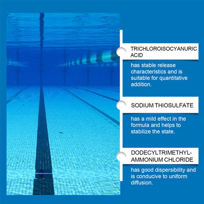 💧 Reinigungsflüssigkeit für Pools – kristallklares Wasser, mühelos! ✨ Schluss mit grünem Wasser und aggressiven Produkten – genießen Sie jederzeit ein gesundes, natürliches Badevergnügen. 🏊‍♂️💙