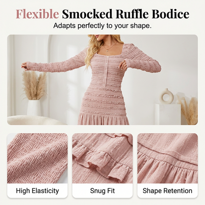 Das „Wohlfühl-Kleid“ für Deinen Sommer.👗Luftiger Stoff, elastisches Design & die perfekte Passform – für jeden Anlass