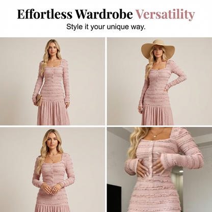 Das „Wohlfühl-Kleid“ für Deinen Sommer.👗Luftiger Stoff, elastisches Design & die perfekte Passform – für jeden Anlass