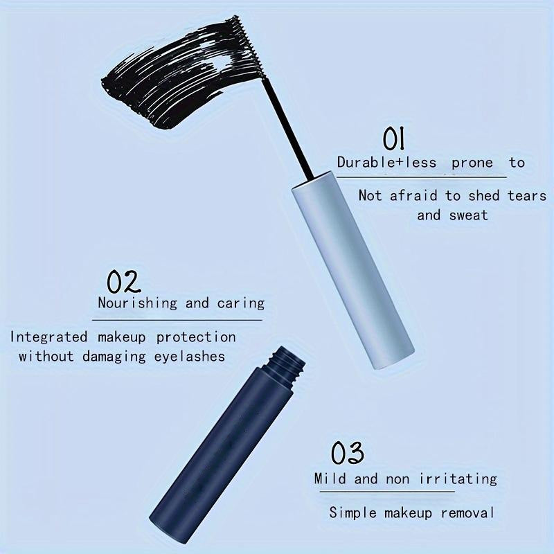 ⏰1 kaufen, 2 gratis dazu 💖 Wasserfeste Mascara für mehr Länge und Schwung – sorgt für Volumen, hält lange und verschmiert nicht ✨