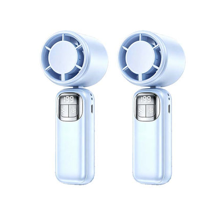 Neues 5-in-1-Kühlgerät 2026 – Handventilator mit Halbleiter-Kühlfunktion – Kühlplatte, 199 Windgeschwindigkeitsstufen, 5-in-1-Funktion und 72 Stunden Akkulaufzeit ❄️🌀