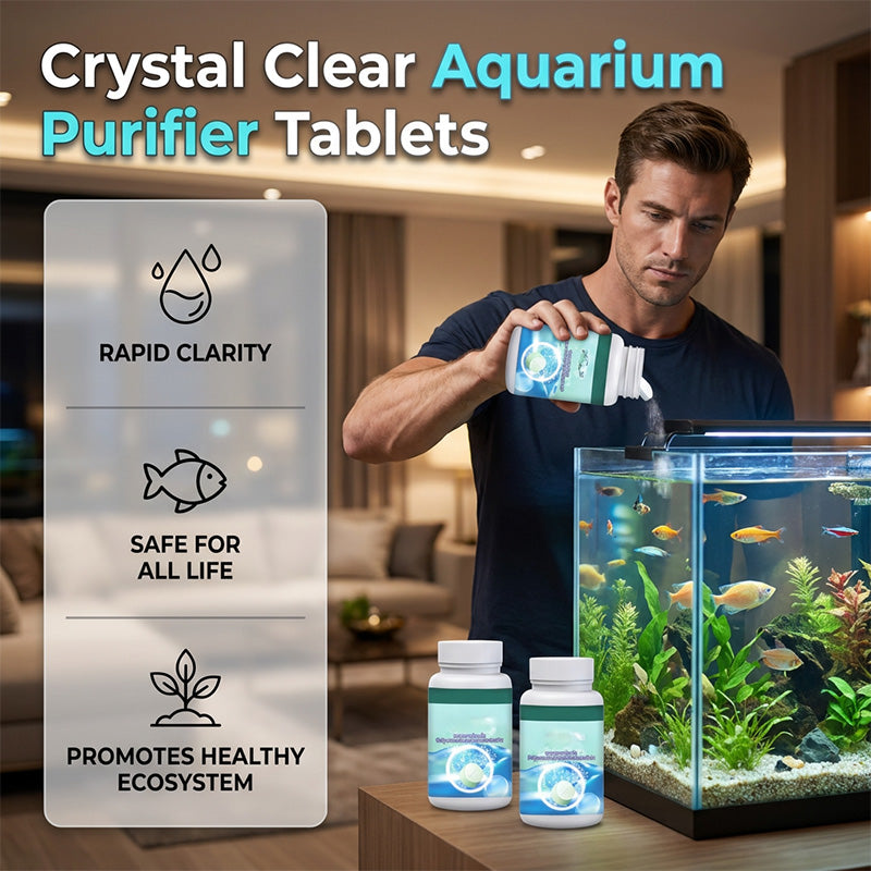 Brausetabletten für kristallklare Aquarien