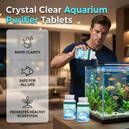 Brausetabletten für kristallklare Aquarien
