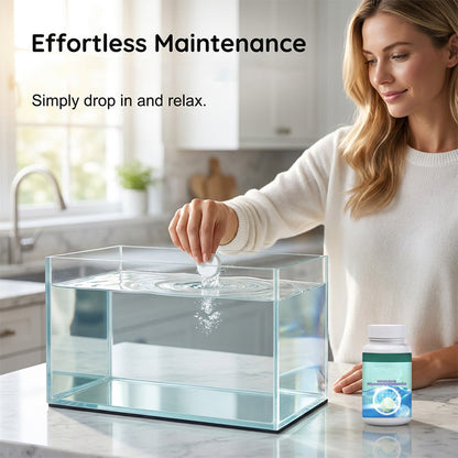 Brausetabletten für kristallklare Aquarien